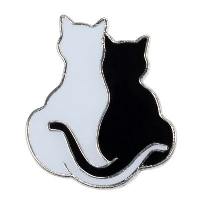 Pin "Für dich" auf Karte (zwei Katzen) | 41138-25