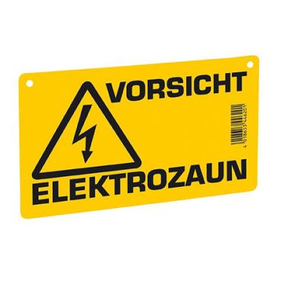Warnschild "Vorsicht Elektrozaun" | 44620-03