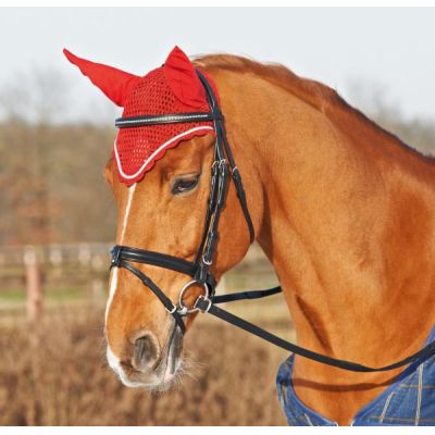 Weiß, Pony - Ohrenhaube Fliegenohren Silberbiese | 699803-06