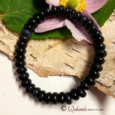Armband Button 8 mm Onyx (gef.) | 121-BUT-ONX-1312