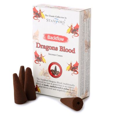 Backflow Räucherkegel Dragons Blood (Drachenblut) | 432-2220