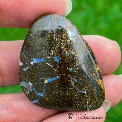 Boulder-Opal, Opal in Muttergestein, Anhänger seitlich gebohrt | 143-BOUO-1311-2