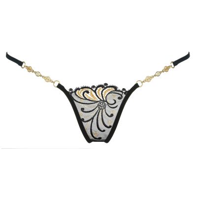 Lucky Cheeks Luxus String Golden Diamond | XL | LC141 / EAN:0739615962105
