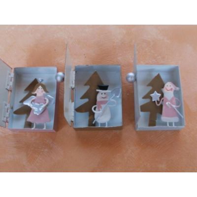 3 Metall-Boxen Weihnachten | 1436 / EAN:4019581534381