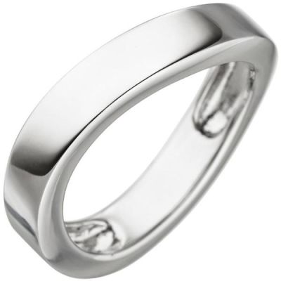 50 - Damen Ring, 925 Sterling Silber, 4,4 mm breit | 48289 / EAN:4053258328569