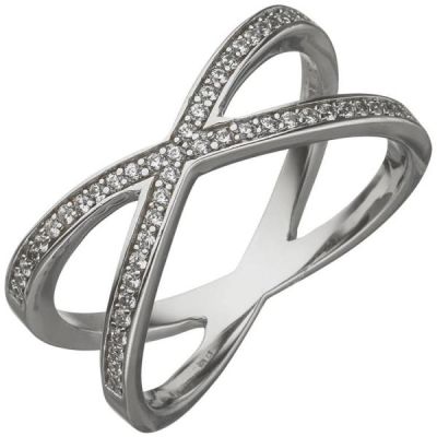 50 - Damen Ring 925 Sterling Silber 49 Zirkonia | 52275 / EAN:4053258458938