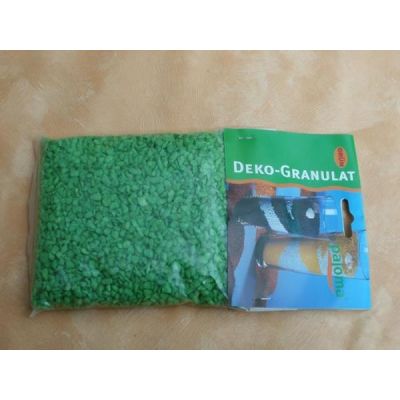 500 Gramm Dekogranulat-fein-grün | 960 / EAN:4019581643236