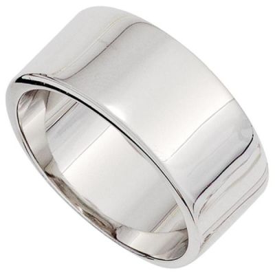 52 - Damen Ring breit 925 Sterling Silber, rhodiniert | 43453 / EAN:4053258266380