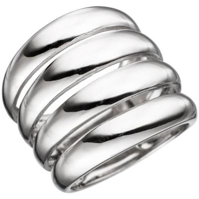 54 - Damen Ring breit, 925 Sterling Silber | 45383 / EAN:4053258297964