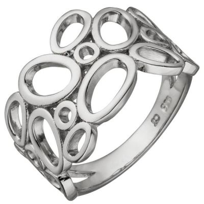 54 - Damen Ring, breit 925 Sterling Silber | 52273 / EAN:4053258458617