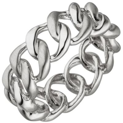 58 - Damen Ring 925 Sterling Silber, teil matt | 51978 / EAN:4053258465806