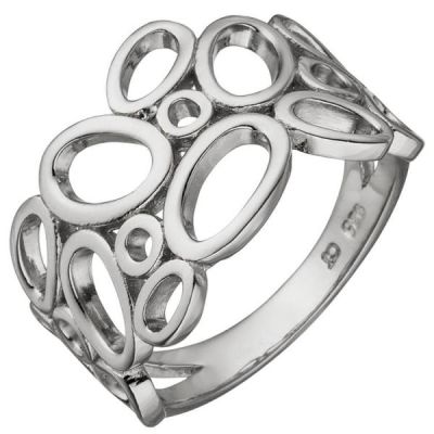 58 - Damen Ring, breit 925 Sterling Silber | 52273 / EAN:4053258458617