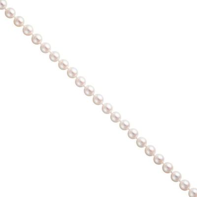 Akoya Perlen Schnur weiß Durchmesser ca. 8-8,5 mm ohne Schließe | 45291