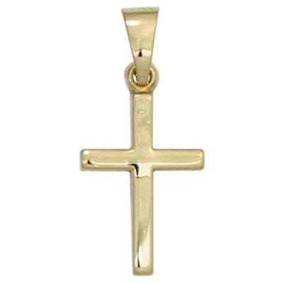 Anhänger Kreuz 333 Gold Gelbgold Kreuzanhänger | 42230 / EAN:4053258247655