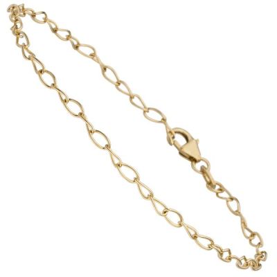 Ankerarmband weit 375 Gold Gelbgold 19 cm Armband Goldarmband | 53757 / EAN:4053258531709
