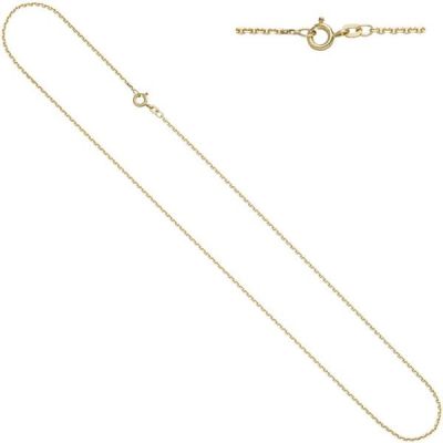 Ankerkette 333 Gelbgold 1,2 mm 36 cm Gold Kette Halskette Federring | 42824 / EAN:4053258256718