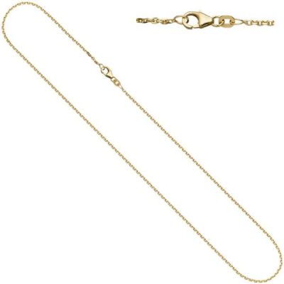 Ankerkette 585 Gelbgold diamantiert 1,6 mm 40 cm Halskette | 26652 / EAN:4053258065020
