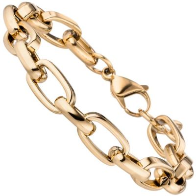 Armband Edelstahl gold-farben beschichtet 22 cm | 54245 / EAN:4053258541791