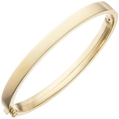 Armreif Armband oval 375 Gold Gelbgold Goldarmband Goldarmreif | 48598 / EAN:4053258347560