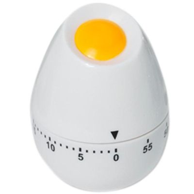 Atlanta 263 Kurzzeitmesser Ei Kurzzeitwecker Küchen Timer weiß Eiform Eieruhr | 47808 / EAN:4026934263003
