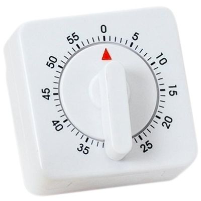 Atlanta 288 Kurzzeitmesser Kurzzeitwecker Küchen Timer analog weiß eckig | 47807 / EAN:4026934288006