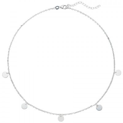 Collier Halskette 925 Sterling Silber diamantiert 44 cm Kette Silberkette | 53761 / EAN:4053258533444