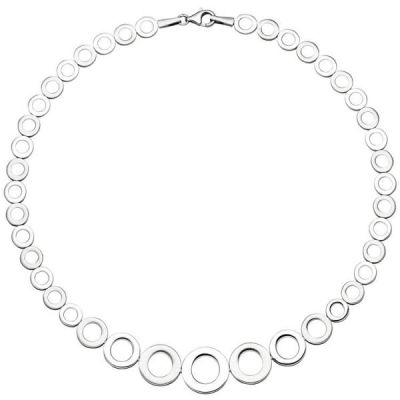 Collier Halskette im Verlauf 925 Sterling Silber 45 cm Kette | 52432 / EAN:4053258508275