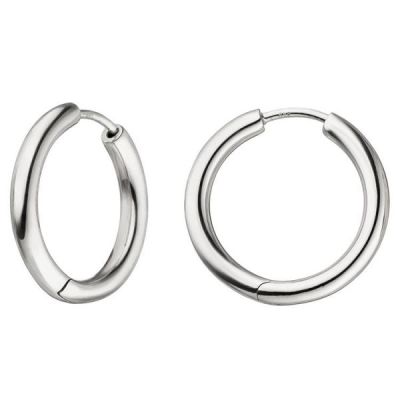 Creolen 925 Sterling Silber 20,8 mm Ohrringe Silbercreolen | 51096 / EAN:4053258364222