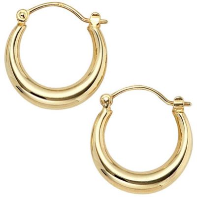 Creolen rund 333 Gold Gelbgold 2,9 mm breit Ohrringe Goldcreolen | 39527 / EAN:4053258202883