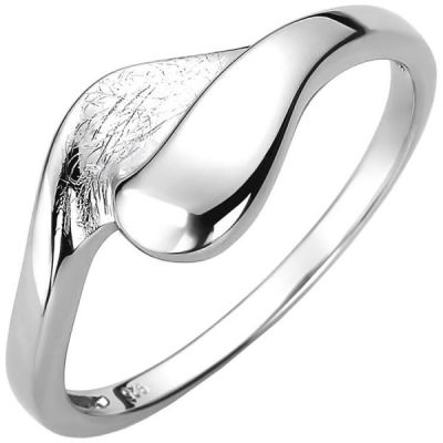 Damen Ring 925 Sterling Silber eismatt | 52661 / EAN:4053258502174