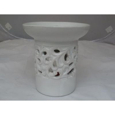 Duftlampe aus Keramik in Weiß 12,5 cm hoch | 280 / EAN:4019581549699