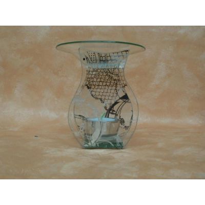 Duftlampe, Flasche aus Glas, 12 cm | 235 / EAN:4019581184760