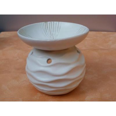 Duftlampe-Wellen aus Keramik, 14 cm | 286 / EAN:4019581579634