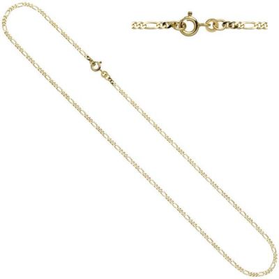 Figarokette 333 Gelbgold 2,3 mm 45 cm Gold Kette Halskette | 42792 / EAN:4053258256404