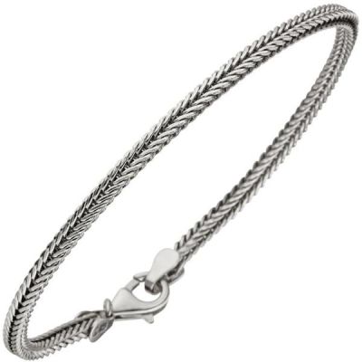 Fuchsschwanzarmband 925 Sterling Silber 19 cm Armband Silberarmband | 47190 / EAN:4053258319482