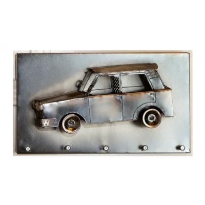 GILDE Schlüsselleiste Auto, vernickelt, 35,5 x 20 cm | 11603319 / EAN:4009079657593