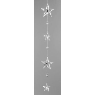 Girlande Sterne aus Acryl, 120 cm | 11547371 / EAN:4025809608703