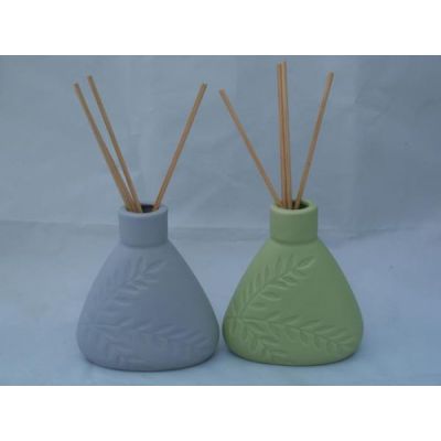 Grün - Raumduft-Vase in Grün oder Grau, 10 cm hoch | 1164 / EAN:4019581190464