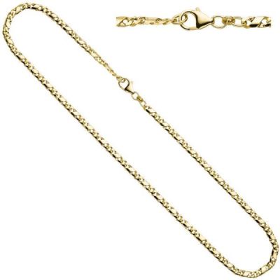 Halskette Kette 333 Gelbgold massiv 45 cm Goldkette Karabiner | 26385 / EAN:4053258063903