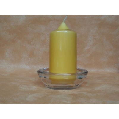 Kerzen- Teelichthalter - schwere Glasarbeit, 11 cm | 827 / EAN:4019581814568