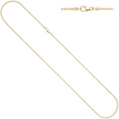 Kobrakette oval 333 Gelbgold 1,7 mm 50 cm Gold Kette Halskette Goldkette | 45316 / EAN:4053258297162