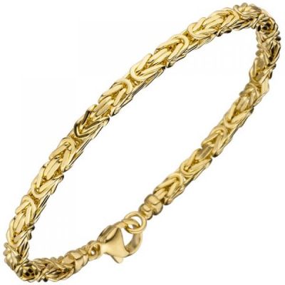 Königsarmband 333 Gold Gelbgold 19 cm Armband Goldarmband | 51964 / EAN:4053258464656