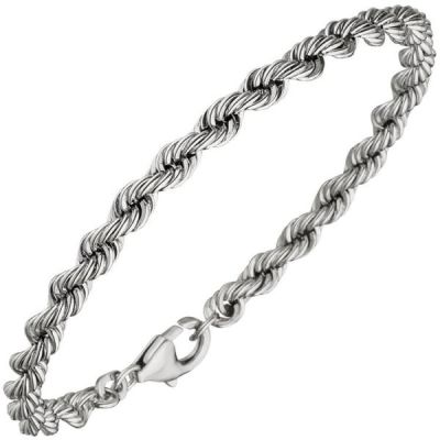 Kordelarmband 925 Sterling Silber massiv 19 cm Armband Silberarmband | 52121 / EAN:4053258467930