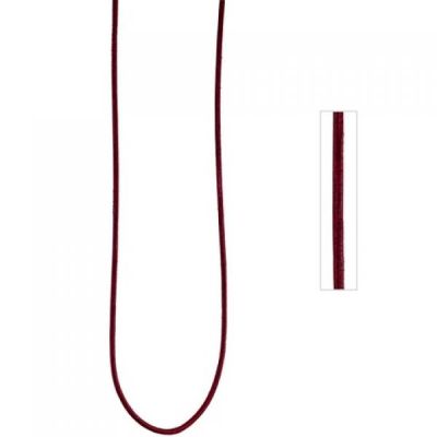 Leder Halskette Kette Schnur weinrot 100 cm | 41217 / EAN:4053258230749