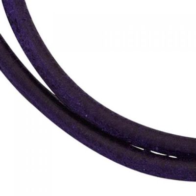 Lederschnur lila dunkel ca. 100 cm lang Halskette Kette Leder | 41748 / EAN:4053258231166