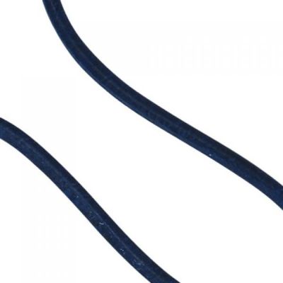 Lederschnur marineblau ca. 100 cm lang Halskette Kette Leder | 41749 / EAN:4053258231234