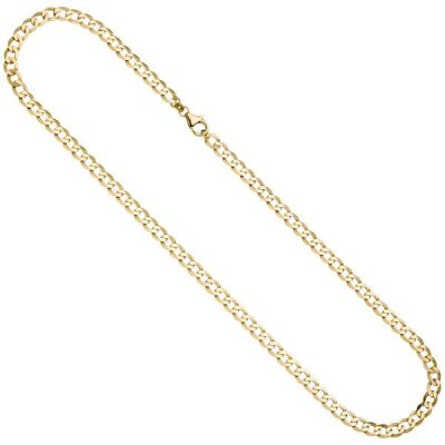 Panzerkette 333 Gold Gelbgold 5,7 mm 50 cm Kette Halskette | 54198 / EAN:4053258540992