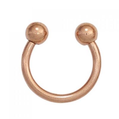 Piercing Edelstahl rotgold vergoldet | 43412 / EAN:4053258265833