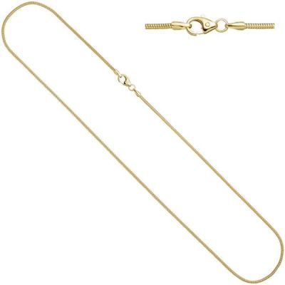 Schlangenkette 333 Gelbgold 1,4 mm 40 cm Goldkette Halskette | 22716 / EAN:4053258065471