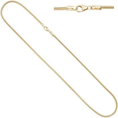 Schlangenkette aus 333 Gelbgold 1,9 mm 42 cm Gold kette Halskette | 46794 / EAN:4053258314401